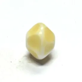 12MM Beige Glass Faceted Rondel Bead (36 pieces)