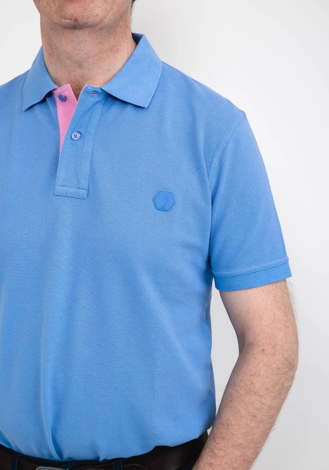 6th Sense Danny Polo Shirt, Cornflower Blue