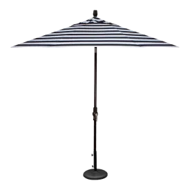 9' MARKET UMBRELLA, COAL STRIPE