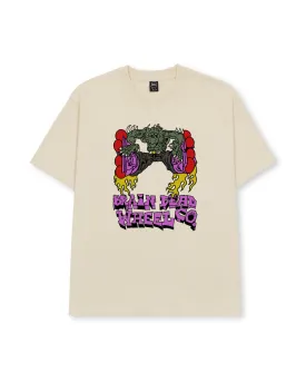 Brain Dead x Them Skates Kogan Dragon Wheel T-shirt - Natural