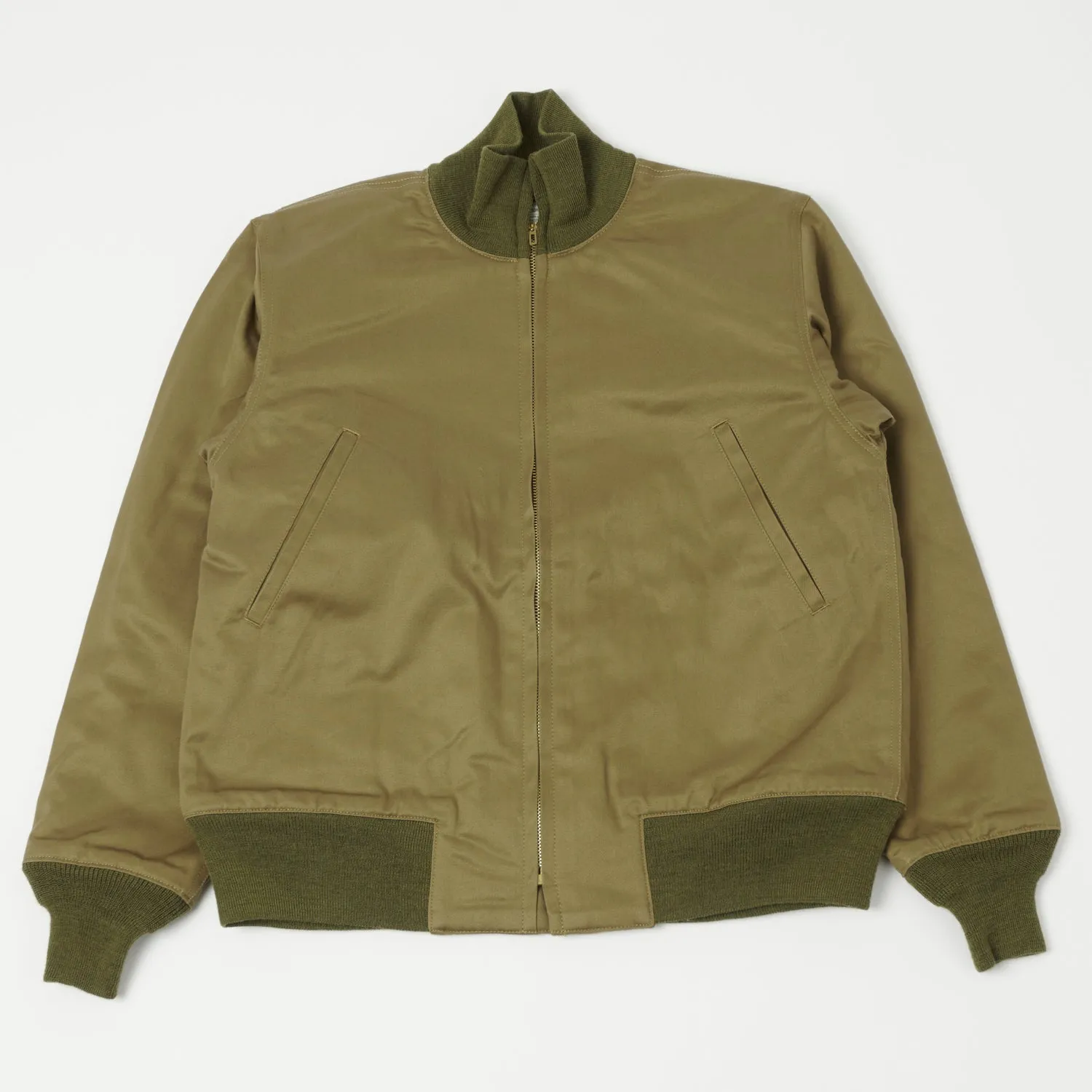 Buzz Rickson's Tankers Slash Pocket Jacket - Khaki