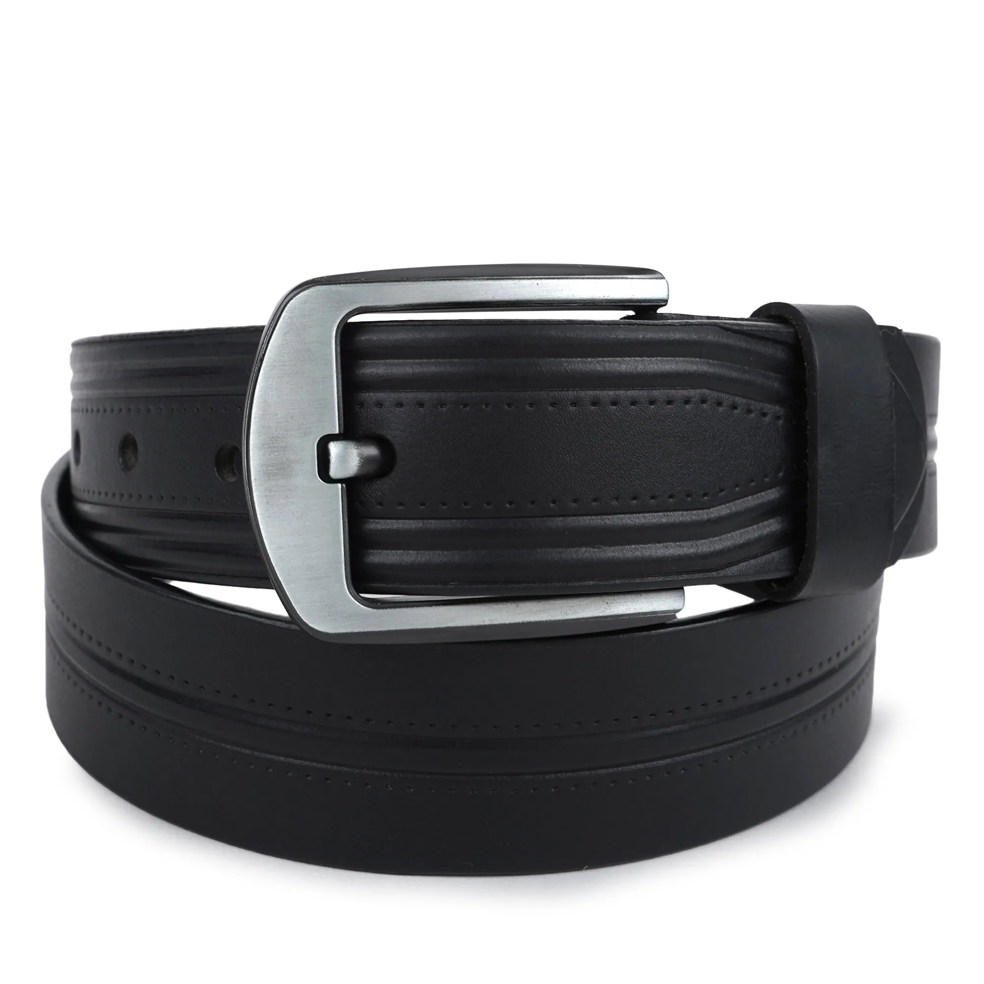 CIMONI Genuine Leather Men's Belt A Perfect Blend of Casual Wear - Metal Buckle Belts ( 1 Year Gurantee)