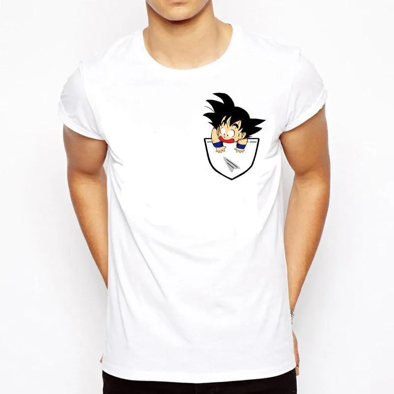 DRAGON BALL Slim Fit Short Sleeve Shirt for Men (16 styles)