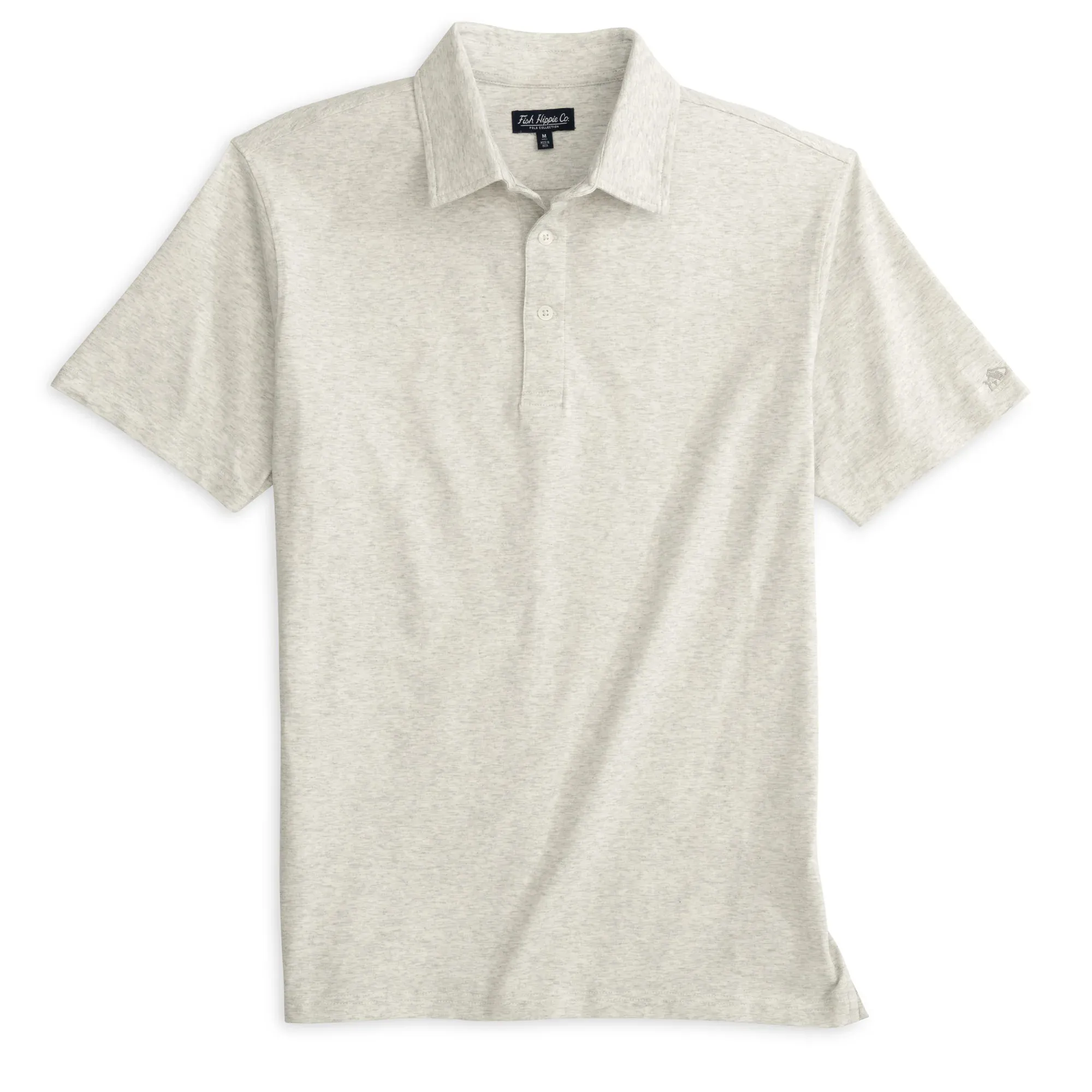 Fish Hippie Heathered Beacham Polo