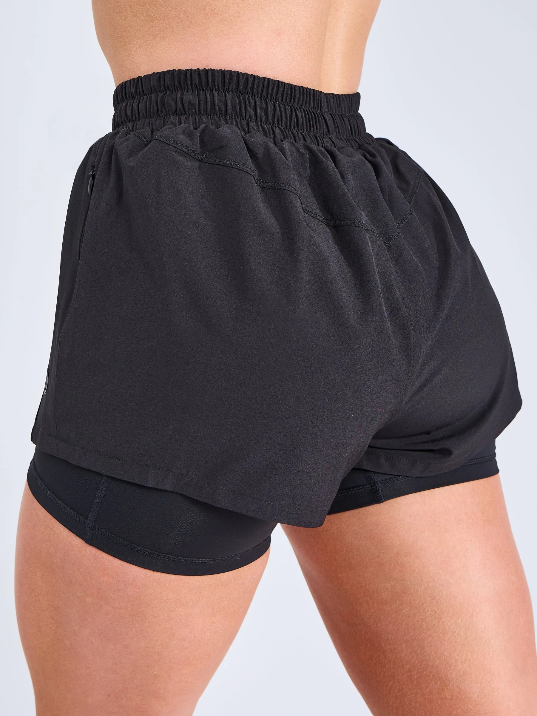 Hot Girl Run Short - Onyx Black