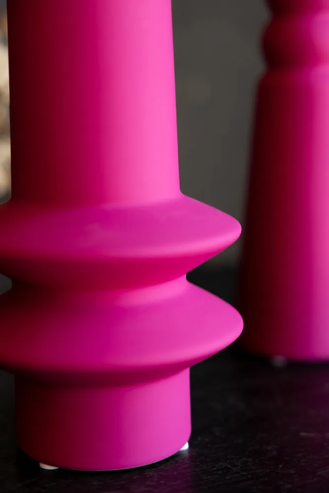 Hot Pink Vase - 2 Sizes Available