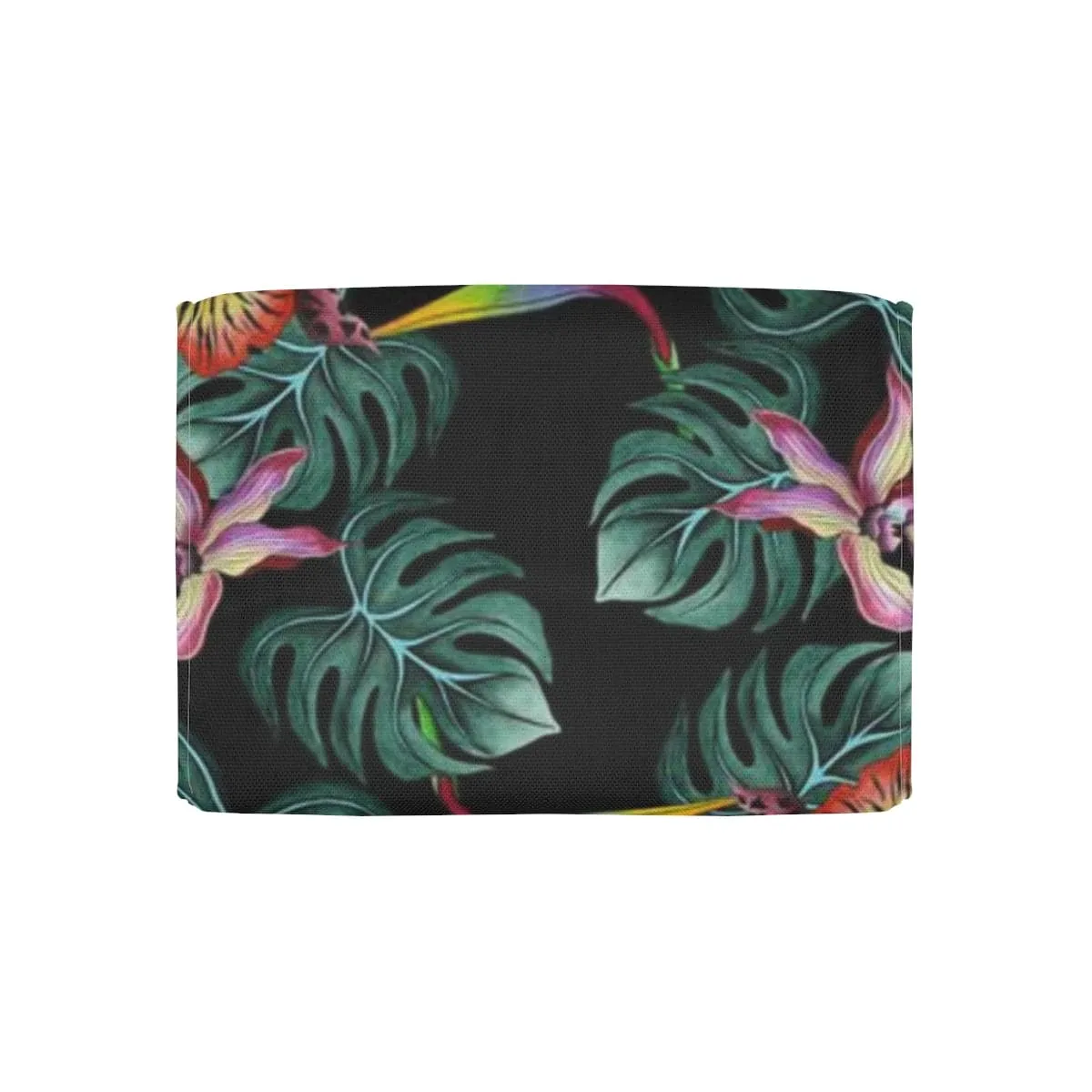 Island Escape Black Polyester Lunch Bag