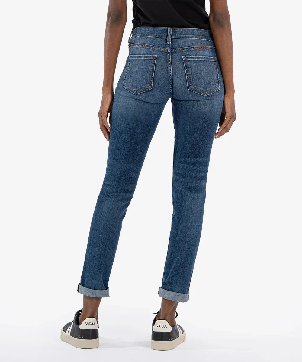 Kut From The Kloth Catherine Mid Rise Boyfriend Jeans (Dashing Wash)