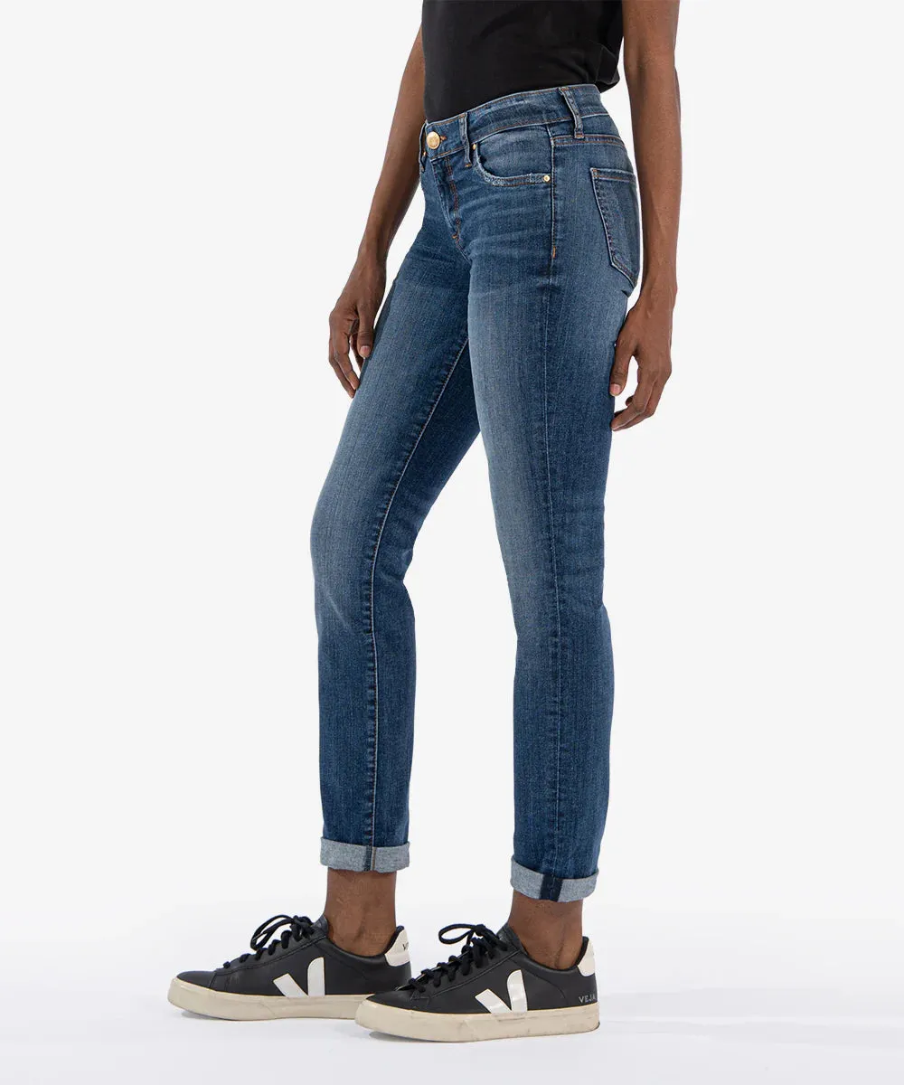 Kut From The Kloth Catherine Mid Rise Boyfriend Jeans (Dashing Wash)