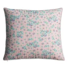 Little Blue Flower Kantha Cushion