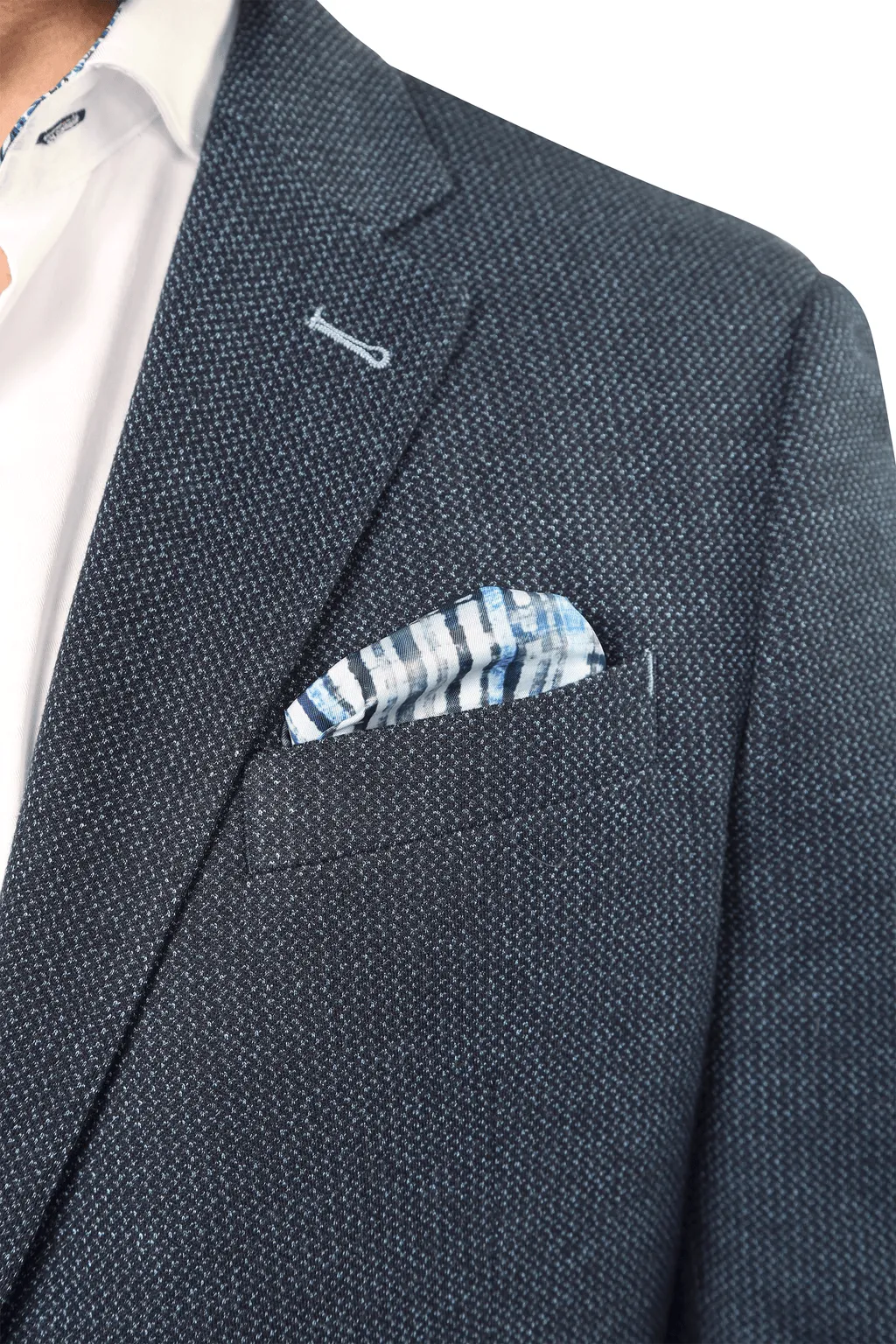 Marley Blue Knit Sport Coat