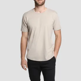 Natural Premium Scoop T-Shirt Lunar