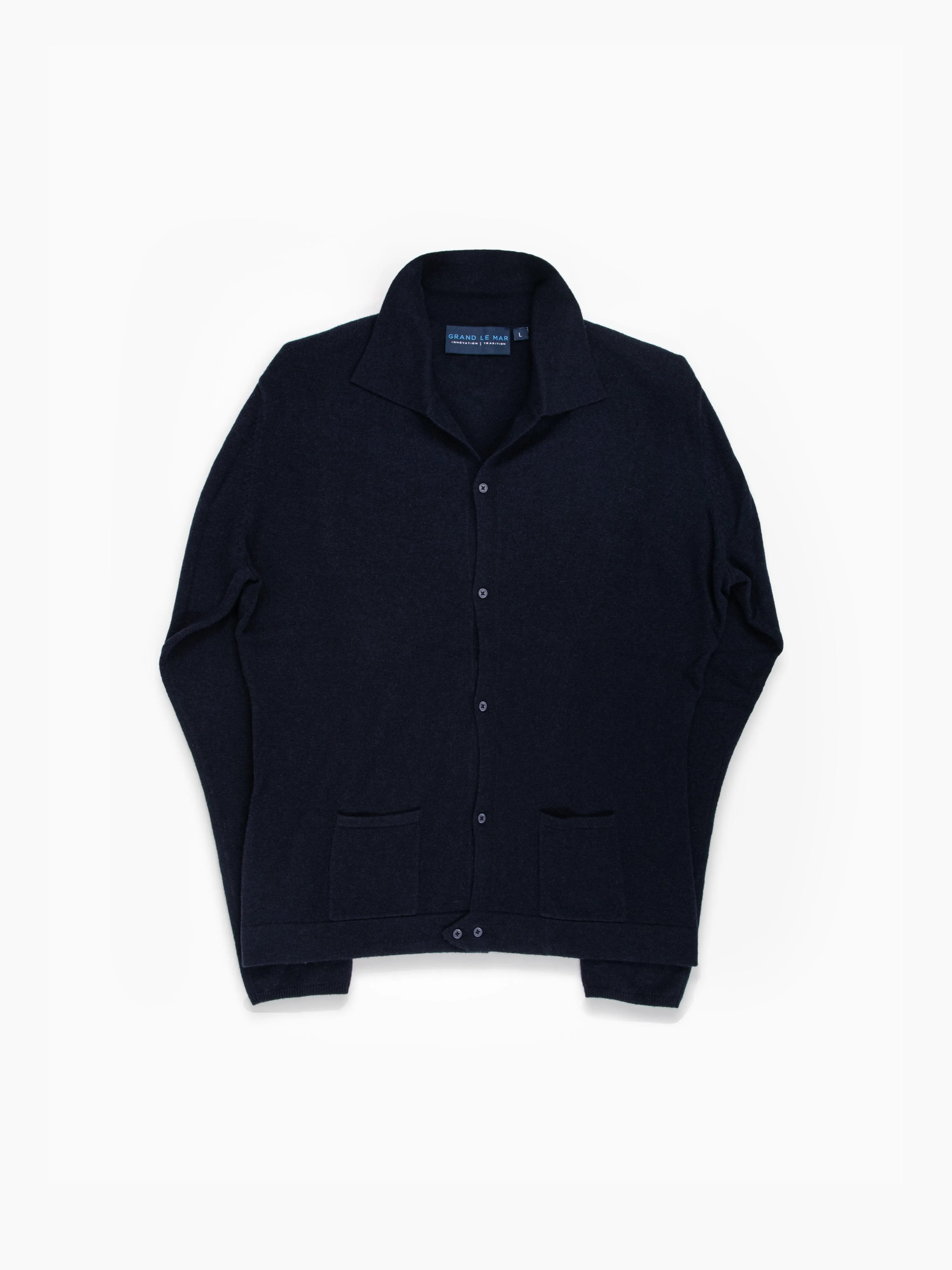 Navy Greenleaf Cardigan