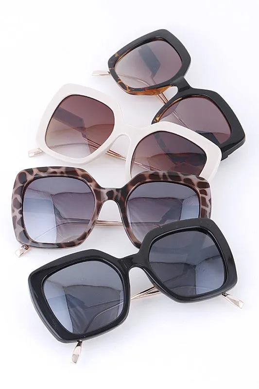 Oversize Square Sunglasses