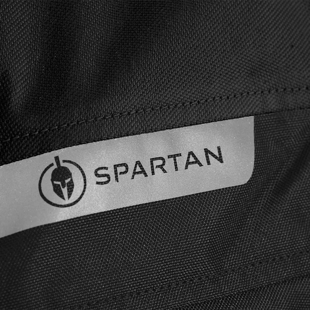 Spartan Long Waterproof Mens Textile Jacket - Black