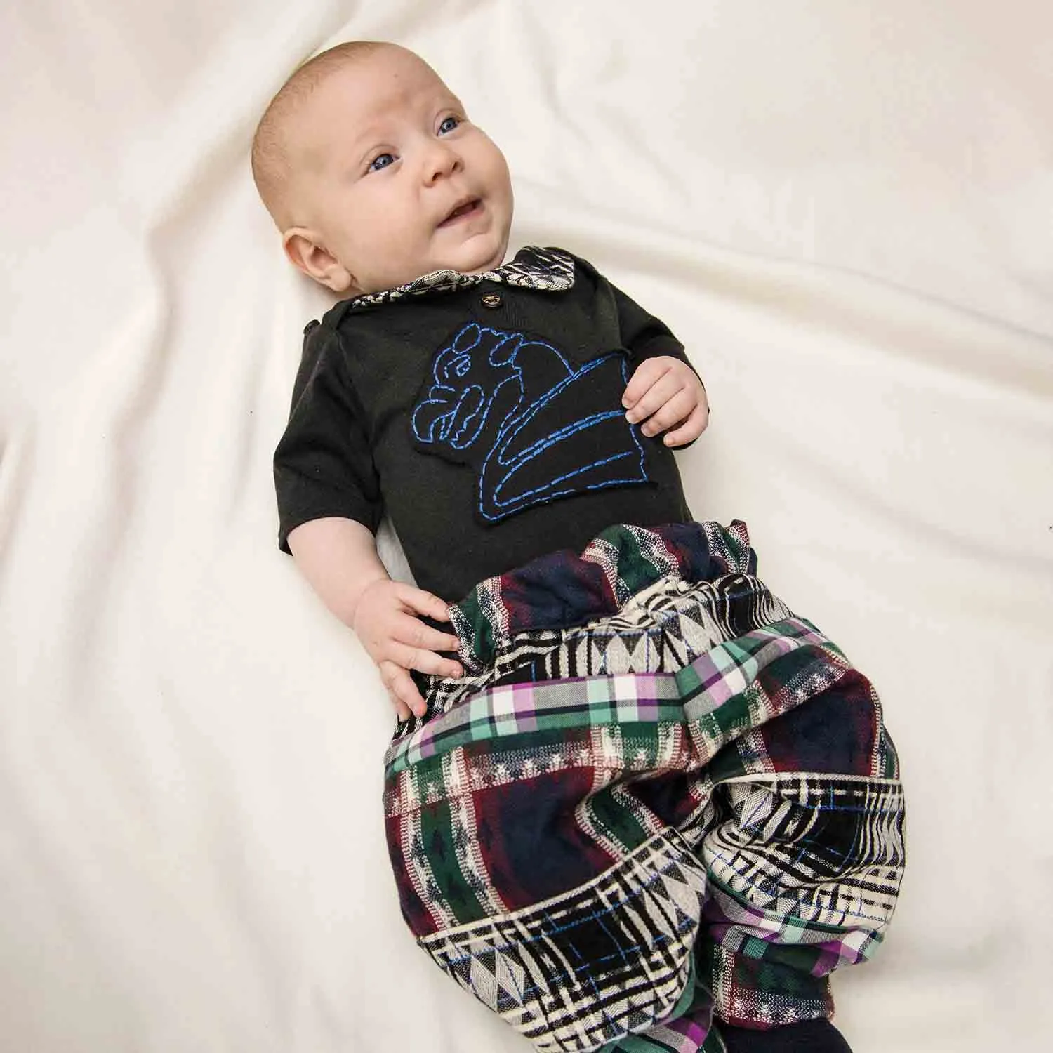 Tartan babybroekje 