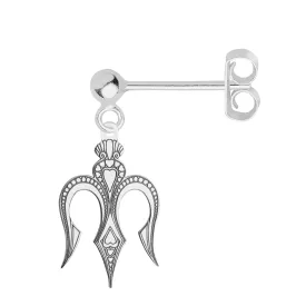 Trident Single Earring