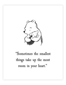 Winnie The Pooh - The Smallest Things